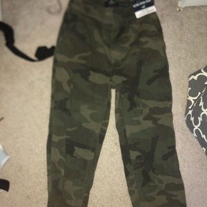Hollister camo cargo pants